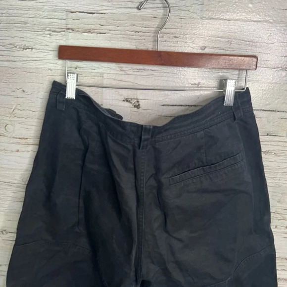 COS Black cos relaxed denim  shorts size 30 - Picture 6 of 8